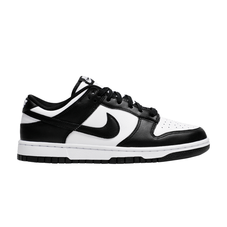 Nike Dunk Low 'Black White' — White/Black/White