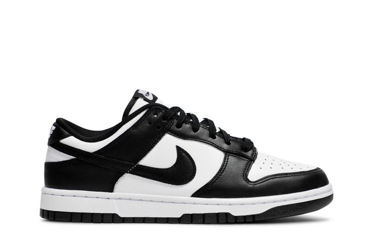 Nike Dunk Low 'Black White' — White/Black/White (2)