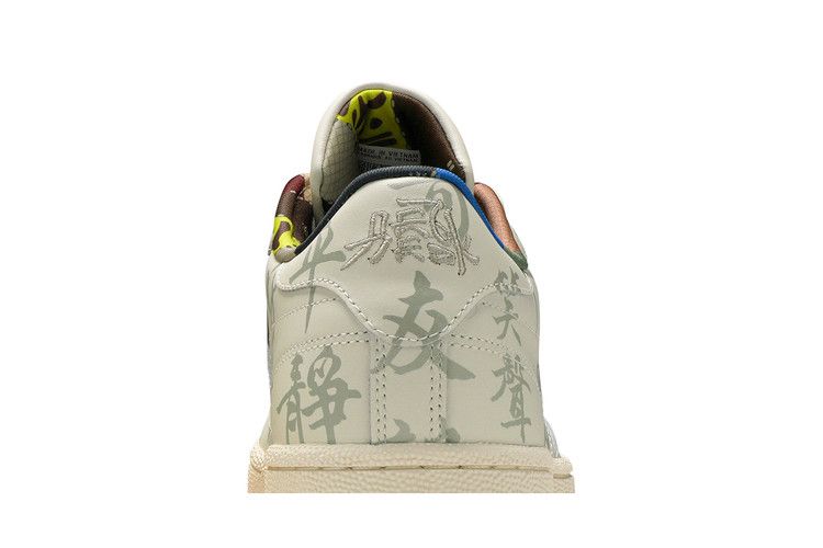 Kung Fu Panda x Reebok Club C 85 'Chinese Calligraphy' — Classic White/Paperwhite/Pebble