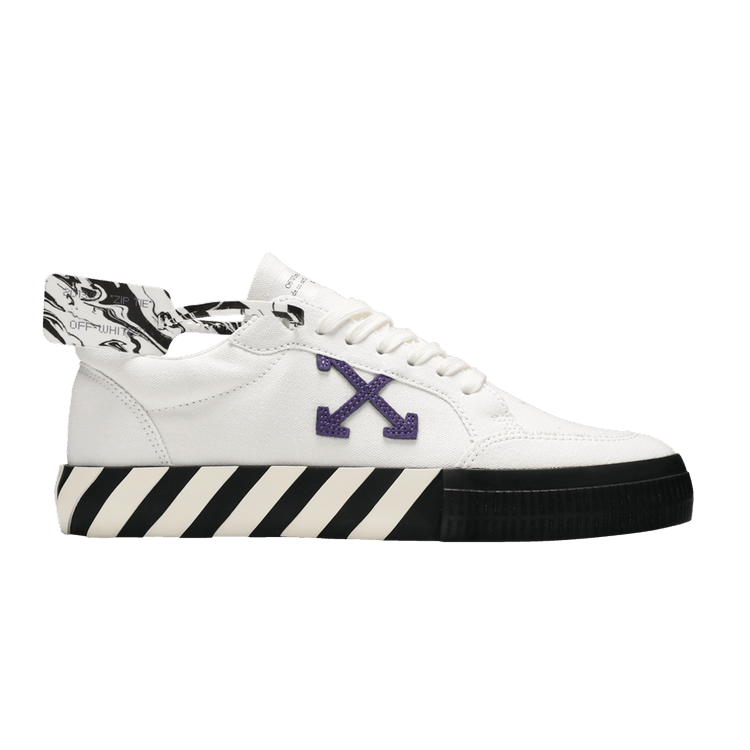 Off-White Vulc Sneaker Low 'White Purple' — White/Purple