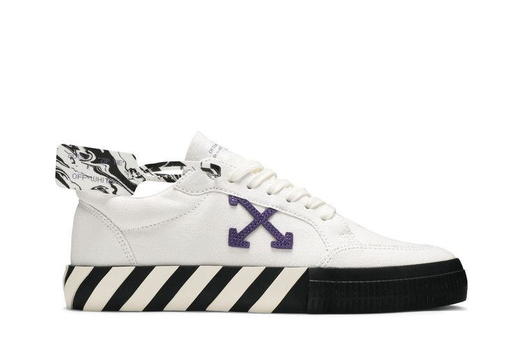 Off-White Vulc Sneaker Low 'White Purple' — White/Purple
