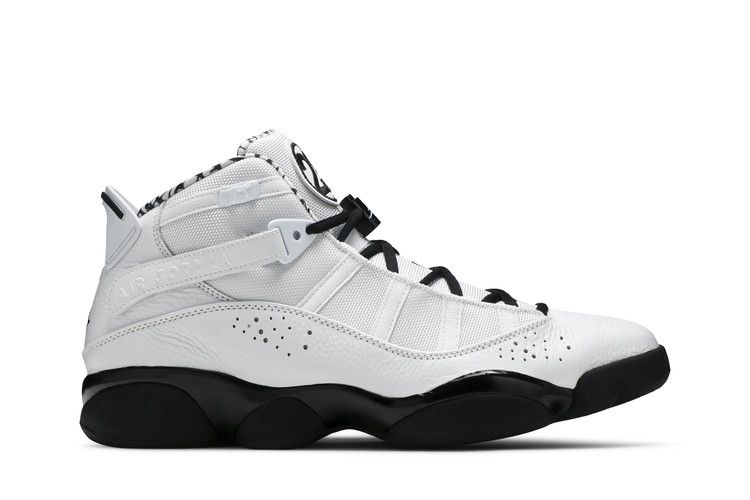 Air Jordan 6 Rings 'Motorsport' 2021 — White/Black/Metallic Gold