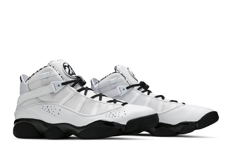 Air Jordan 6 Rings 'Motorsport' 2021 — White/Black/Metallic Gold