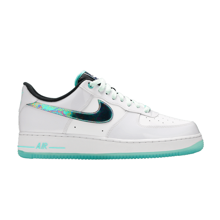 Nike Air Force 1 '07 LV8 'Abalone' — White/Barely Green/Light Dew/Tropical Twist