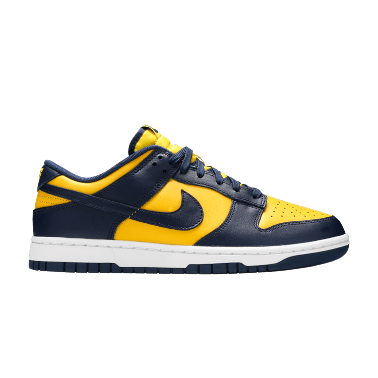 Nike Dunk Low 'Michigan' 2021 — Varsity Maize/Midnight Navy/White