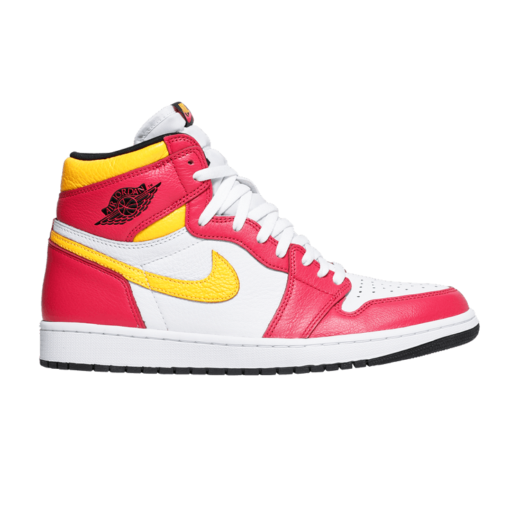 Air Jordan 1 Retro High OG 'Light Fusion Red' — Light Fusion Red/White/Laser Orange/Black