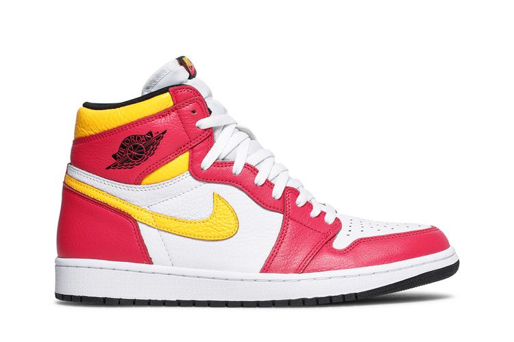 Air Jordan 1 Retro High OG 'Light Fusion Red' — Light Fusion Red/White/Laser Orange/Black