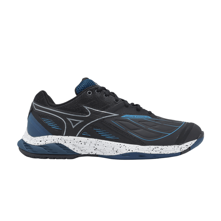 Mizuno Wave Fang 2 Wide 'Black Sailor Moon' — Black/Metallic Grey/Sailor Moon