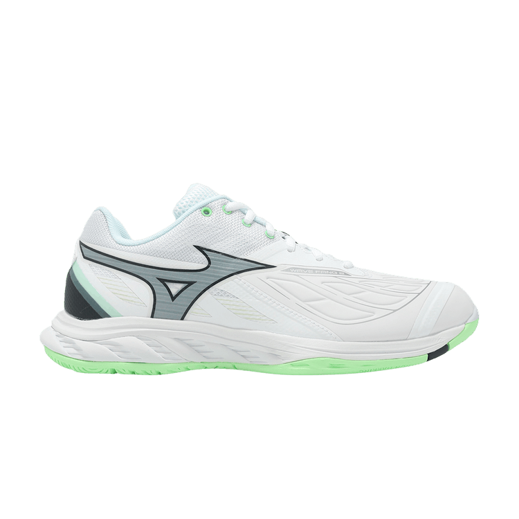 Mizuno Wave Fang 2 Wide 'White Salute Mint' — White/Salute/Neo Mint