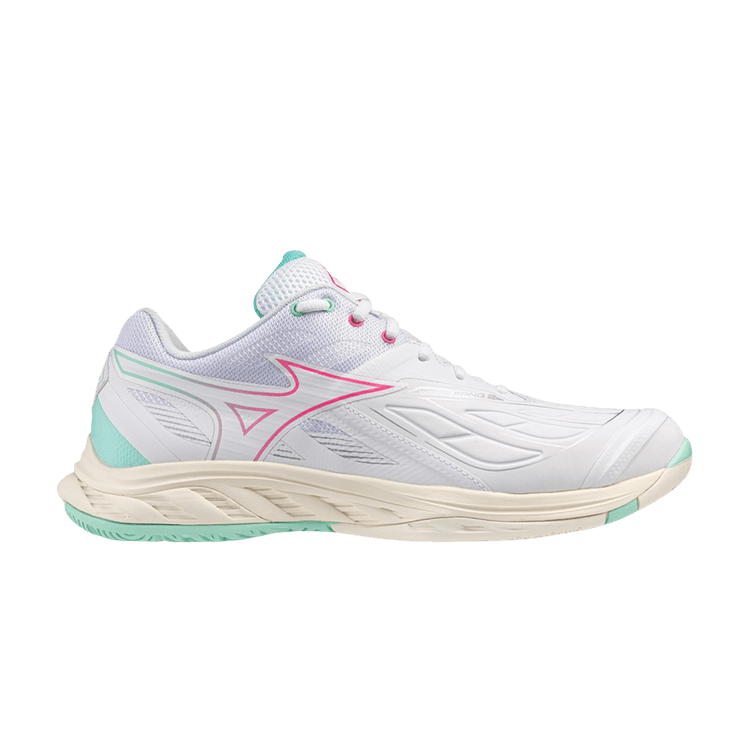 Mizuno Wave Fang 2 Wide 'White Pink' — White/Pink