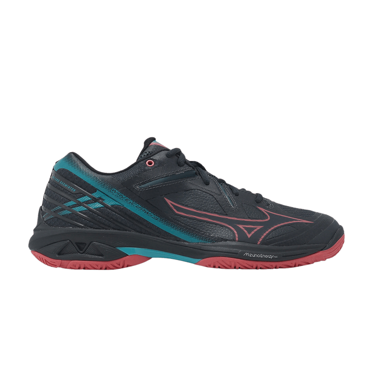 Mizuno Wave Claw 3 Wide 'Salute Hibiscus Peacock Blue' — Salute/Hibiscus/Peacock Blue