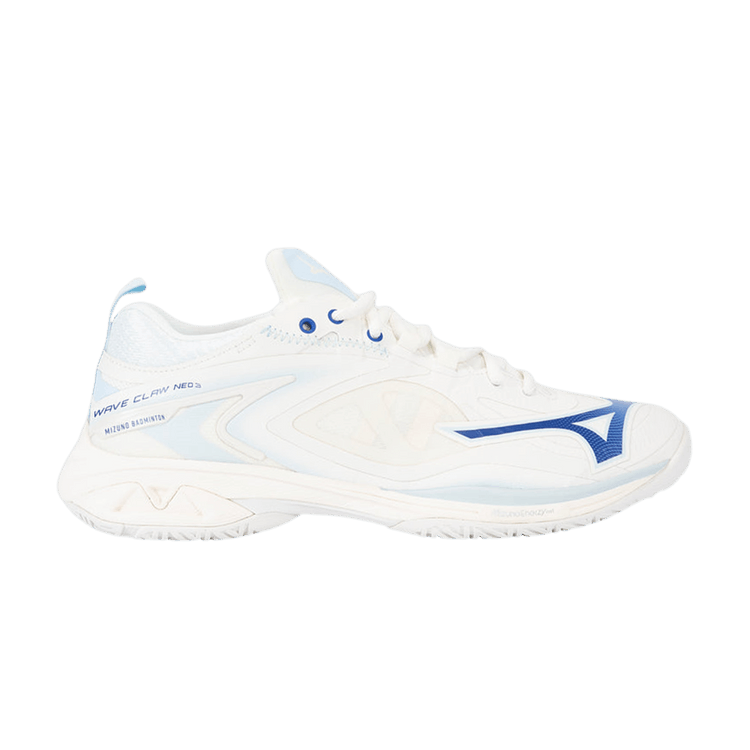 Mizuno Wave Claw Neo 3 Wide 'White Blue' — White/Blue