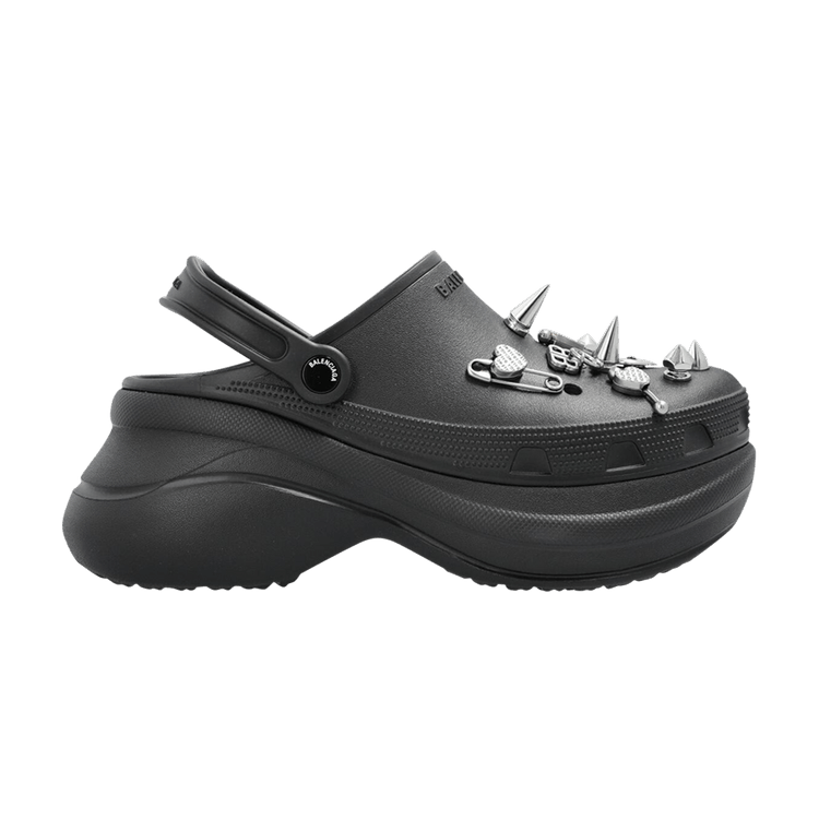 Balenciaga x Crocs Wmns Jibbitz Punk Mule 'Black' — Black
