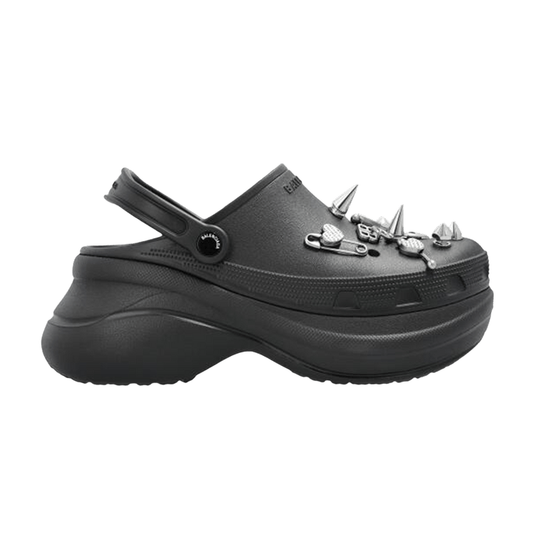 Balenciaga x Crocs Jibbitz Punk Mule 'Black' — Black