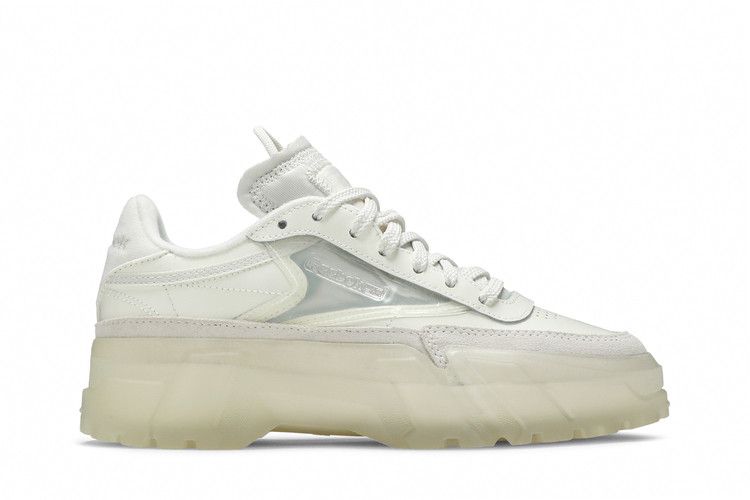 Cardi B x Reebok Wmns Club C 'Chalk' — Chalk/Chalk/Clear