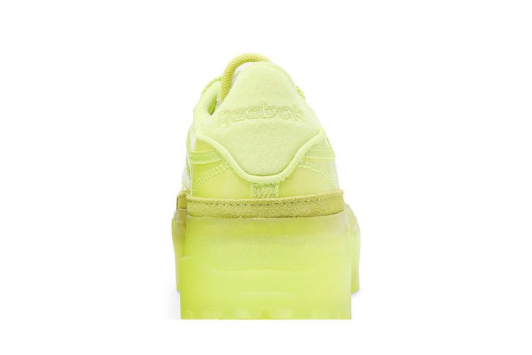 Cardi B x Reebok Wmns Club C 'High Vis Green' — High Vis Green/High Vis Green/Clear