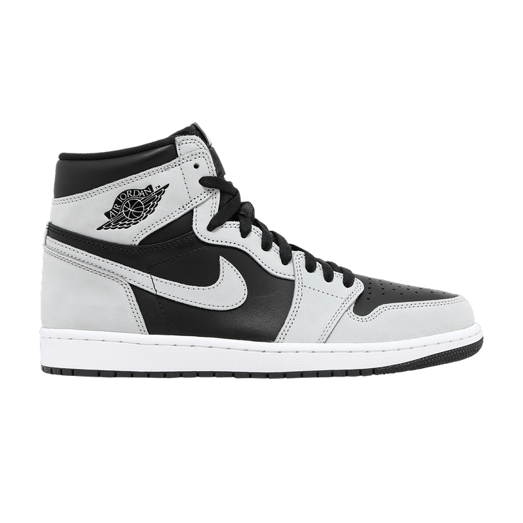 Air Jordan 1 Retro High OG 'Shadow 2.0' — Black/Light Smoke Grey/White