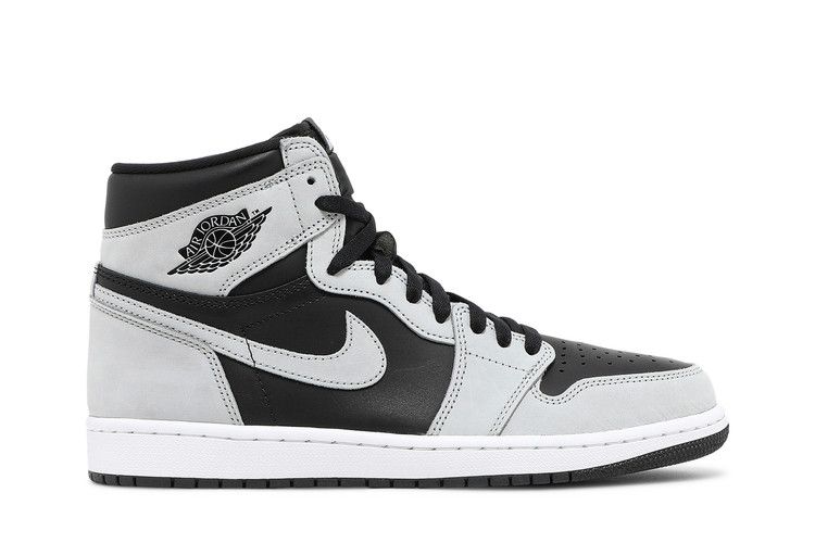 Air Jordan 1 Retro High OG 'Shadow 2.0' — Black/Light Smoke Grey/White