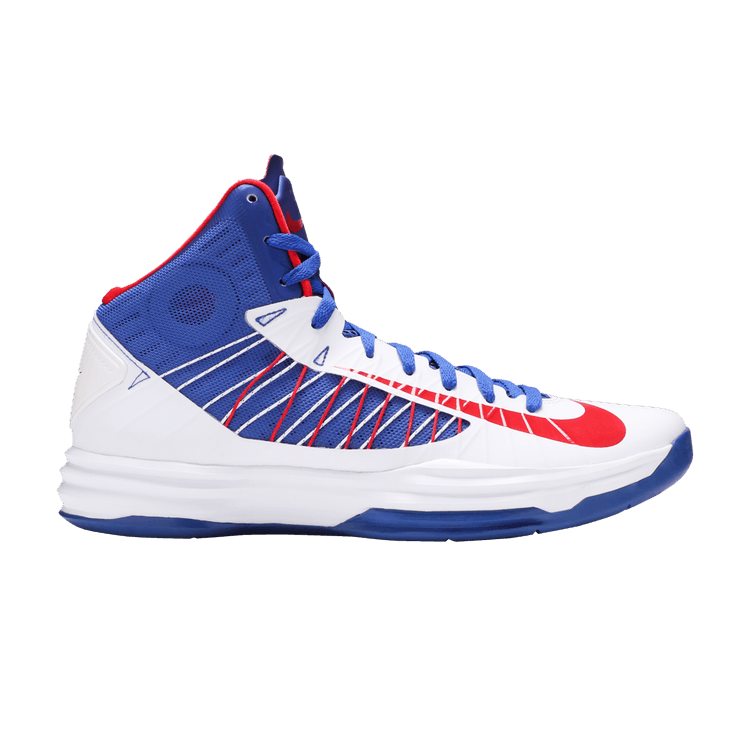 Nike Hyperdunk 2012 'Puerto Rico Home' — White/University Red/Game Royal