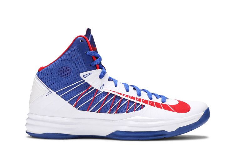Nike Hyperdunk 2012 'Puerto Rico Home' — White/University Red/Game Royal