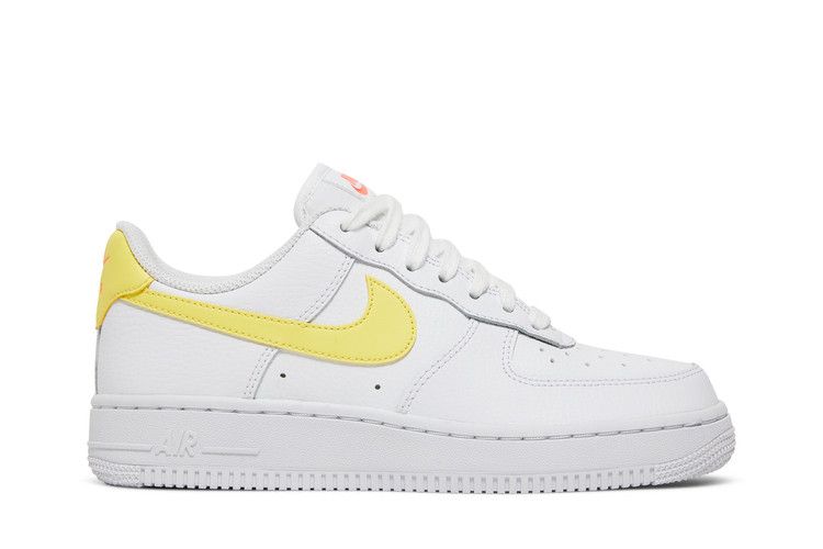 Nike Wmns Air Force 1 '07 'White Light Citron' — White/Bright Mango/White/Light Citron (2)