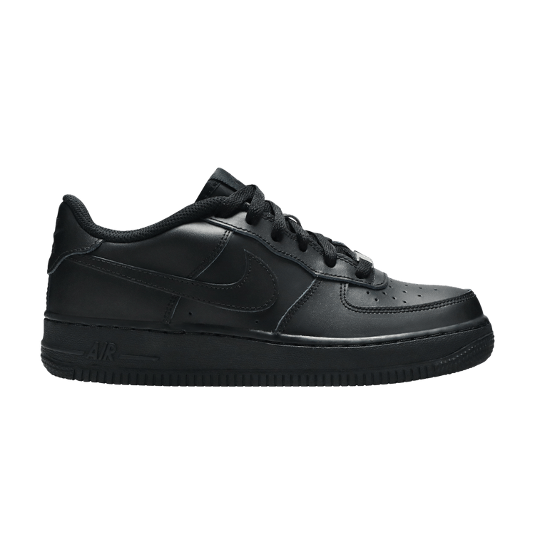 Nike Air Force 1 Low GS 'Triple Black' — Black/Black-Black