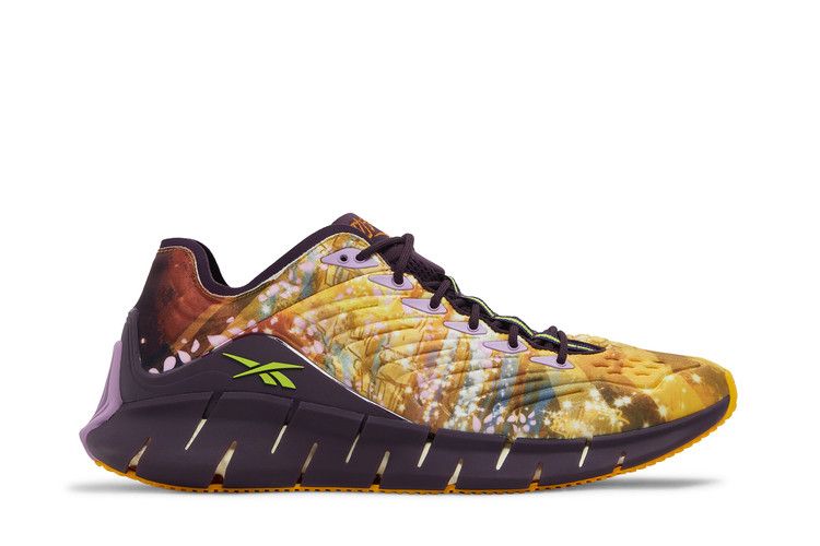 Kung Fu Panda x Reebok Zig Kinetica 'Fighting Spirit' — Marigold/Lavish Purple/Puzzled Purple