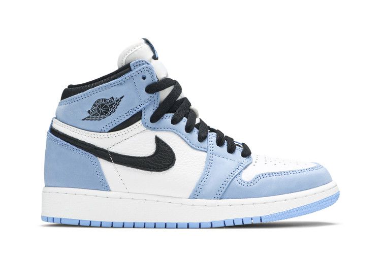 Air Jordan 1 Retro High OG GS 'University Blue' — White/University Blue/Black
