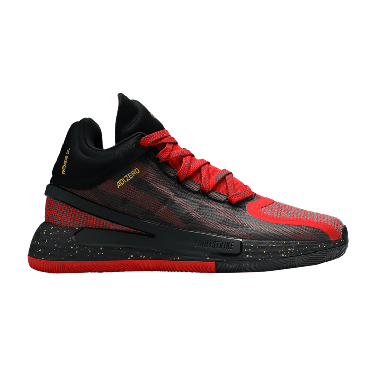 Adidas D Rose 11 'Chinese New Year' — Core Black/Scarlet/Gold Metallic