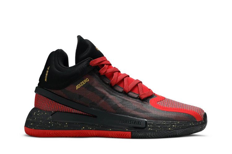Adidas D Rose 11 'Chinese New Year' — Core Black/Scarlet/Gold Metallic