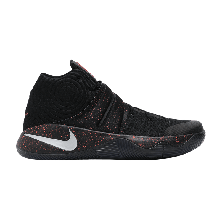 Nike Kyrie 2 'Bright Crimson' — Black/Metallic Silver/Bright Crimson