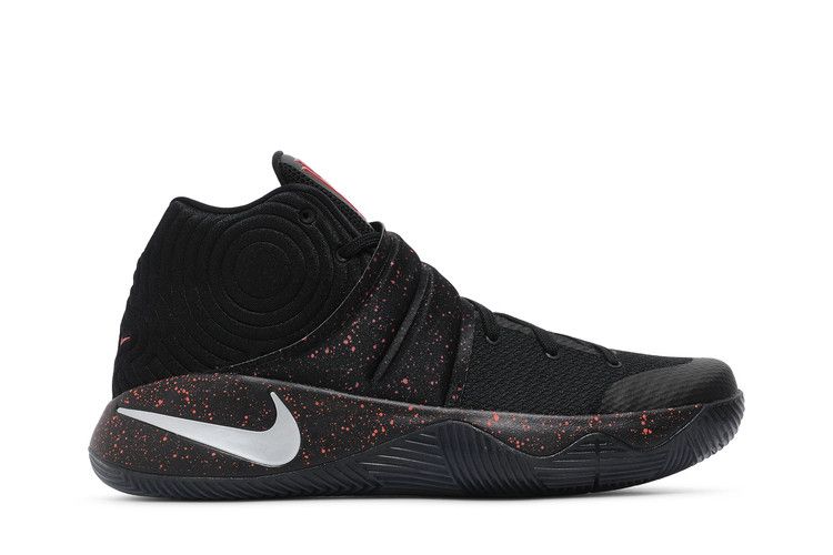 Nike Kyrie 2 'Bright Crimson' — Black/Metallic Silver/Bright Crimson (2)