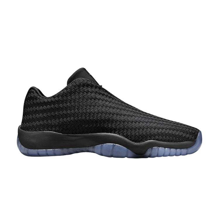 Air Jordan Future Low BG 'Gamma' — Black/Metallic Silver-Black