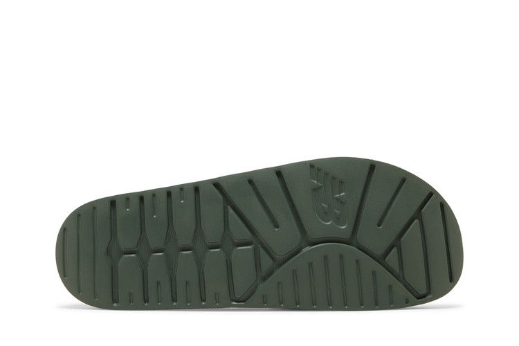 New Balance 200 Slides 'Oak Leaf Green' — Oak Leaf Green/Black Spruce