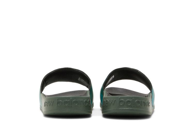 New Balance 200 Slides 'Oak Leaf Green' — Oak Leaf Green/Black Spruce