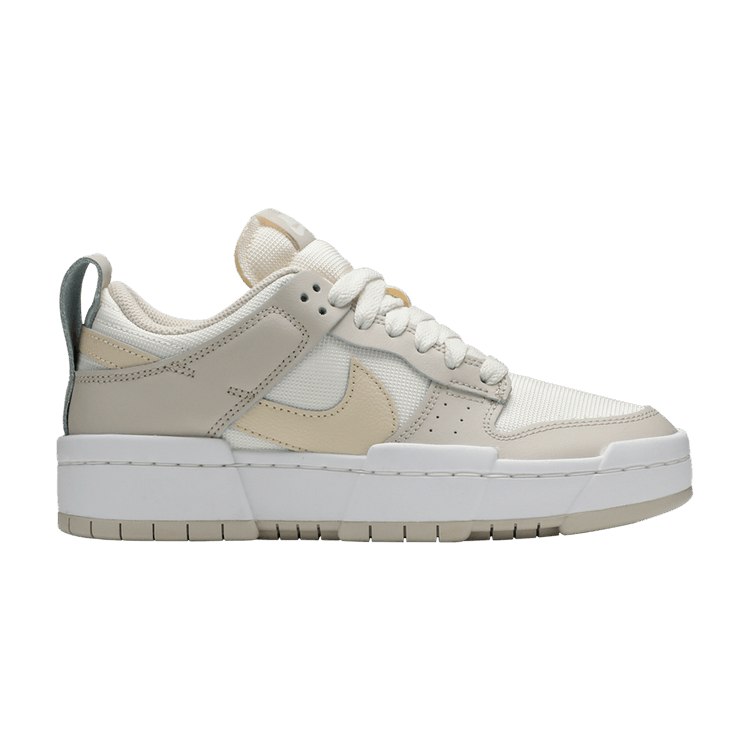 Nike Wmns Dunk Low Disrupt 'Sail' — Sail/Pearl White/Desert Sand