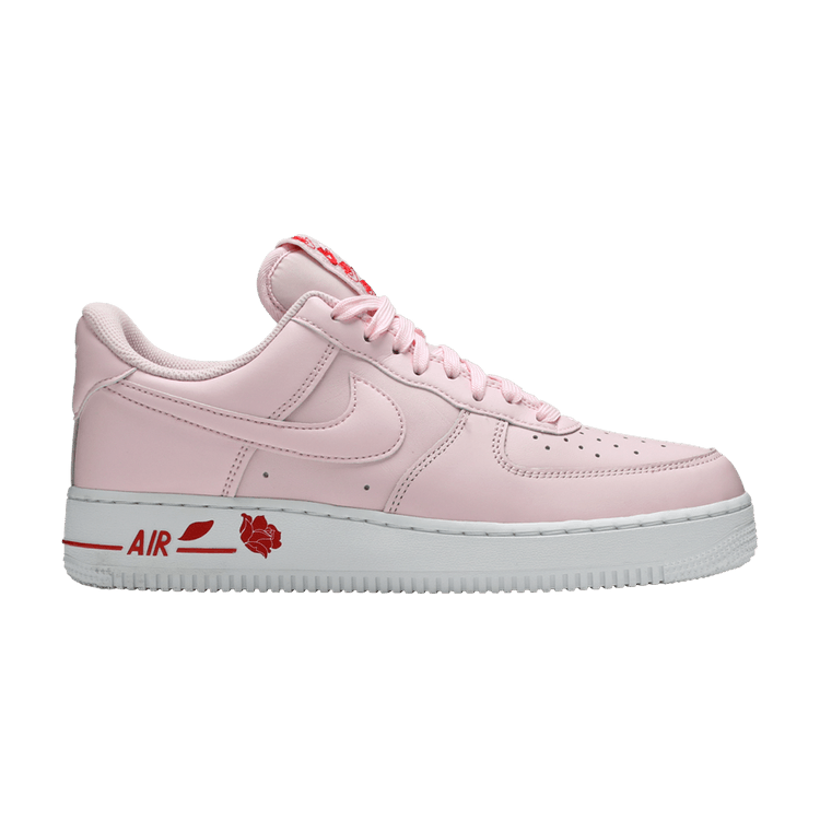 Nike Air Force 1 '07 LX 'Thank You Plastic Bag - Pink Foam' — Pink Foam/Pink Foam/University Red