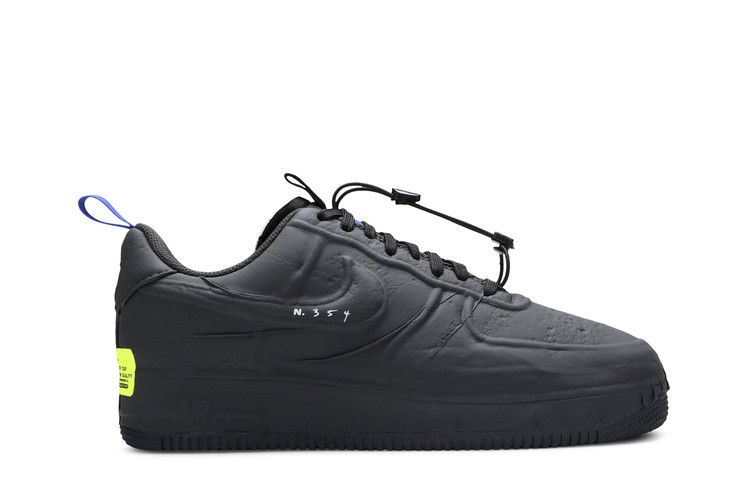 Nike Air Force 1 Low Experimental 'Black' — Black/Anthracite/Chile Red/Hyper Royal (2)