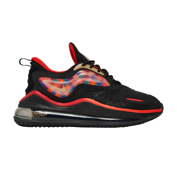 Nike Air Max Zephyr 'Spring Festival' — Black/Bright Crimson/Pepper Red/Metallic Gold