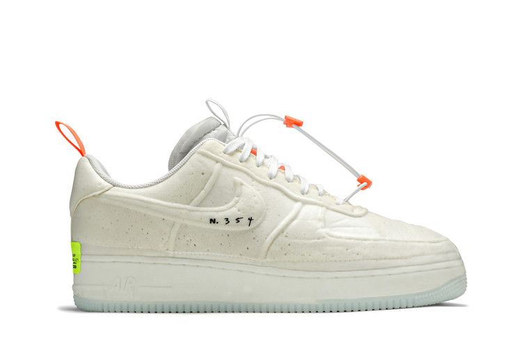 Nike Air Force 1 Low Experimental 'Sail' — White/Sail/Atomic Orange/Black (2)