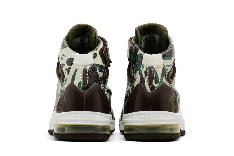 Nike Air Max Huarache 2K4 'Olive Camo' — White/Bar/Army Olive/Pine Green