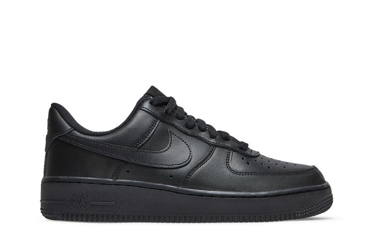 Nike Wmns Air Force 1 '07 'Triple Black' — Black/Black/Black/Black (2)