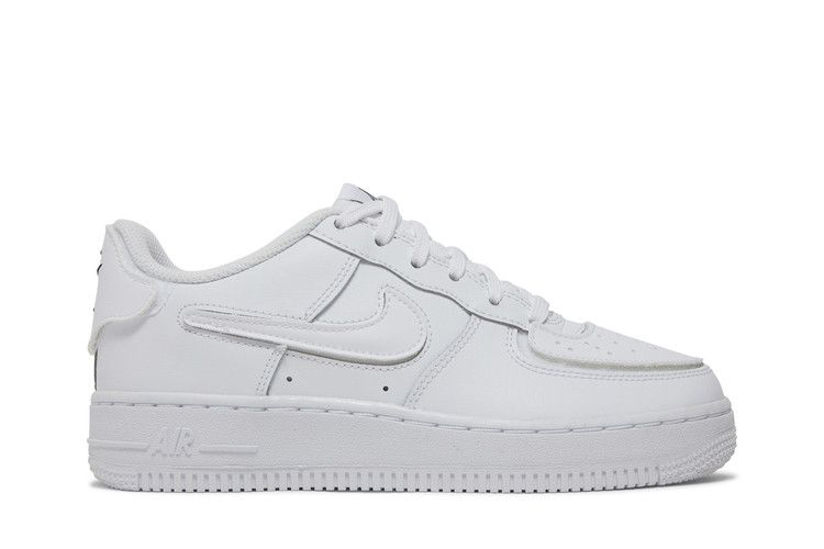Nike Air Force 1/1 GS 'White' — White/Black/White (2)