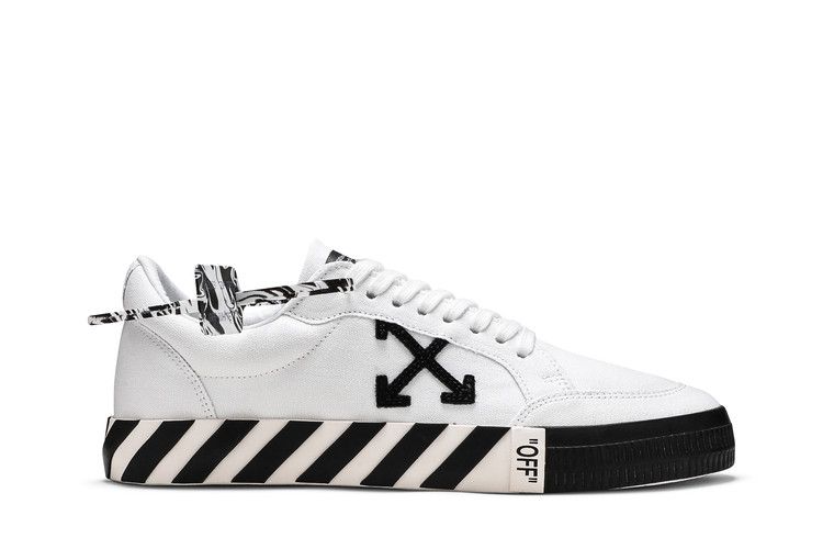 Off-White Vulc Sneaker Low 'White Black' — White/Black