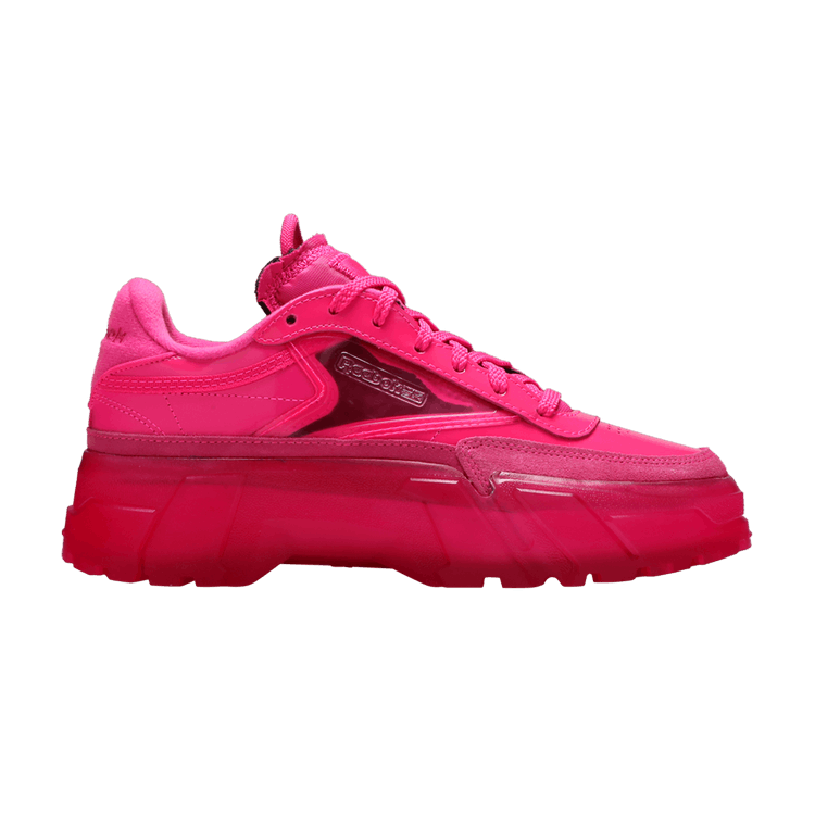 Cardi B x Reebok Wmns Club C 'Dynamic Pink' — Dynamic Pink/Dynamic Pink/Clear