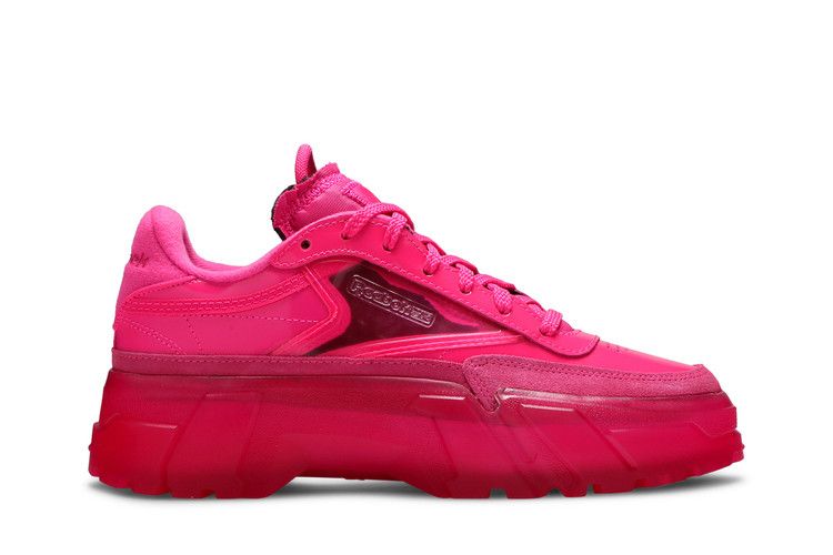 Cardi B x Reebok Wmns Club C 'Dynamic Pink' — Dynamic Pink/Dynamic Pink/Clear