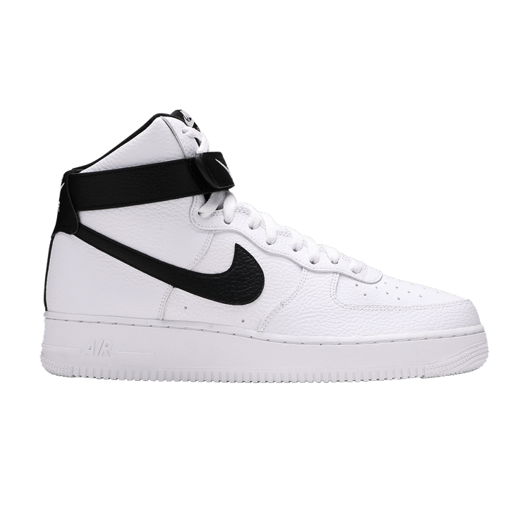 Nike Men's Air Force 1 '07 High 'White Black' — White/Black