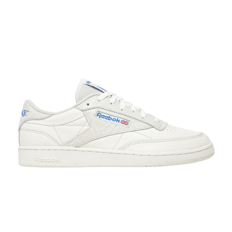 Awake NY x Reebok Club C 85 'White Snakeskin' — Sandtrap/Chalk/Sandtrap