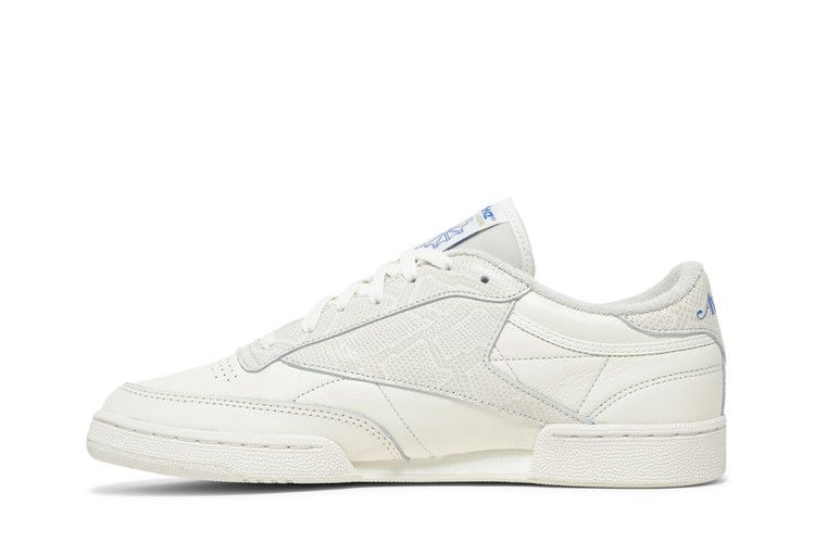 Awake NY x Reebok Club C 85 'White Snakeskin' — Sandtrap/Chalk/Sandtrap