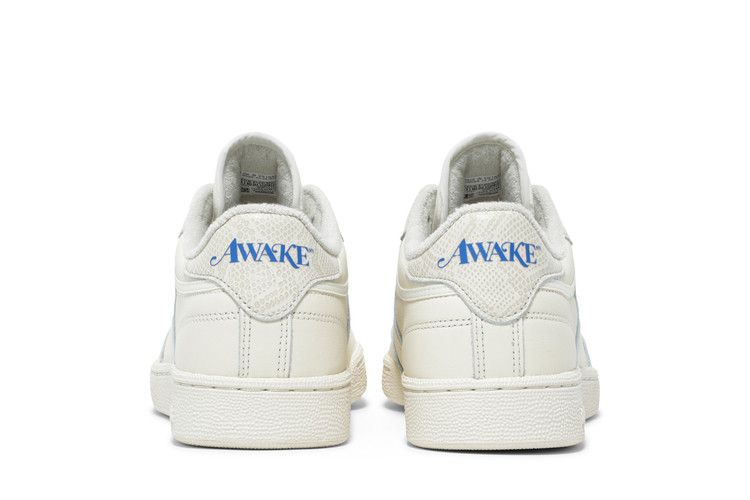 Awake NY x Reebok Club C 85 'White Snakeskin' — Sandtrap/Chalk/Sandtrap